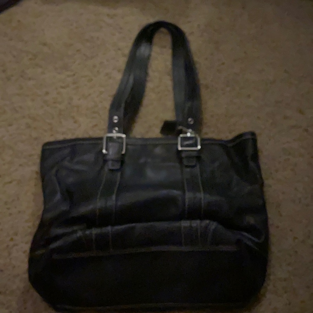 New black purse coach